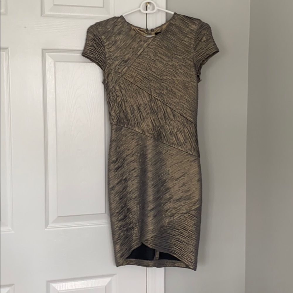 Fitted petite cocktail dress